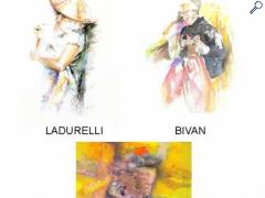 photo de 3 femmes -3 artistes :Bivan Furlan Ladurelli