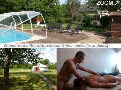 photo de LES SAULAIES chambres d'hôtes naturistes